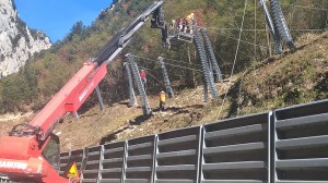 SP209 Valnerina, lavori di messa in sicurezza da caduta massi tra il km 62 e 66, 28/10/2017
